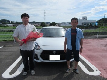 スイフトスポーツご納車♪
