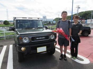 新車ジムニーご納車頂きました！
