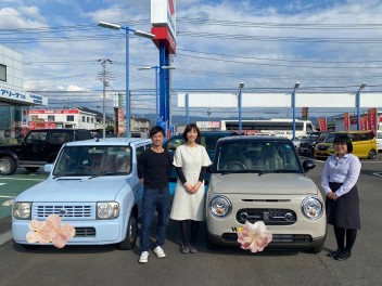 ラパンＬＣご納車です✿