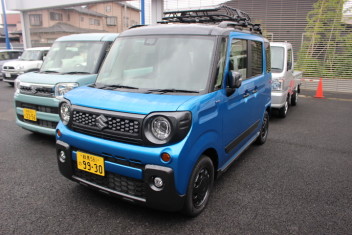 スペーシアギアの試乗車が入れ替わりました！