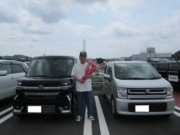 新車スペーシアカスタムご納車です！！