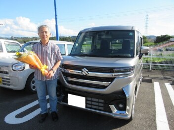 新型スペーシアカスタムご納車♪