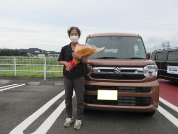 新車スペーシアご納車です！！