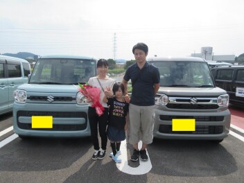 新型スペーシアご納車♪