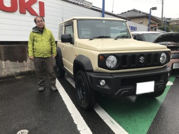 ジムニーシエラご納車です