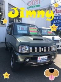 Jimny中古車が入ってきました!!