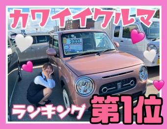 かわいい車ランキング大発表！！