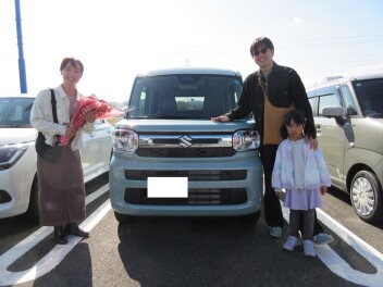 新型スペーシアご納車♪