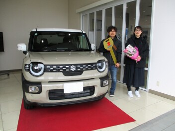 Ｎ様、クロスビーご納車おめでとうございます！