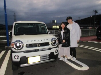 新車ハスラーご納車頂きました！！