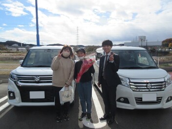 新車ソリオご納車頂きました！