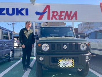 ジムニーご納車おめでとうございます！