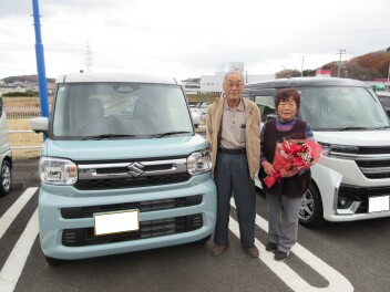 新車スペーシアご納車です！！