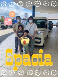 ご納車おめでとうございます！【スペーシア】