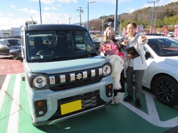 新型スペーシアギアご納車頂きました！