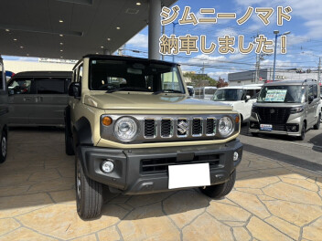 ジムニーノマド納車しました！