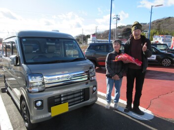 エブリイワゴンご納車です！