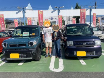 Y様　ご納車おめでとうございます！