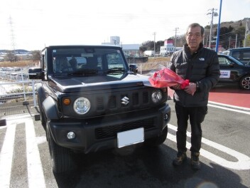 新車ジムニーシエラご納車頂きました！