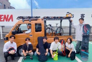 みんなのアウトドア基地！カーゴキャリイ！