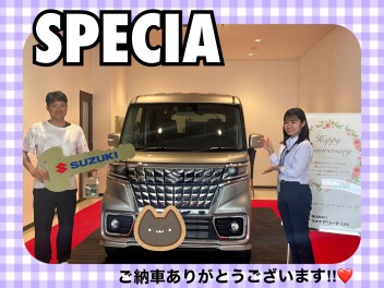 スペーシアカスタムご納車式
