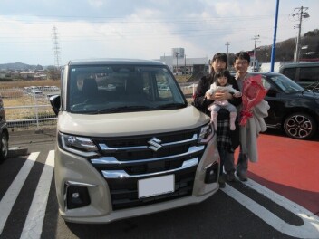 新車ソリオご納車いただきました！