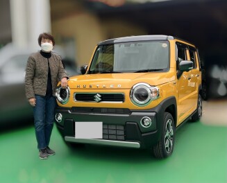 ハスラー　ご納車おめでとうございます