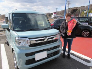 新車スペーシアご納車頂きました！！