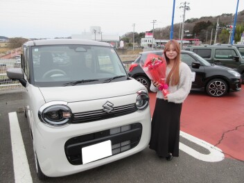 ワゴンＲスマイルご納車♪