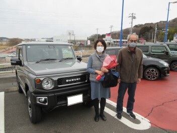 新車ジムニーご納車頂です！！