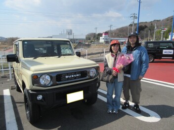 新車ジムニーご納車頂きました！