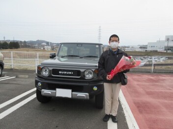 新車ジムニーシエラご納車頂きました！