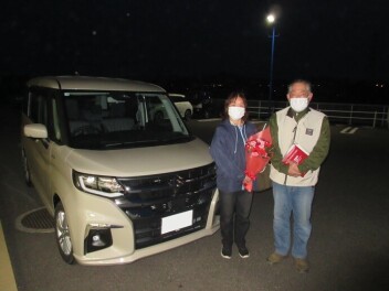 新車ソリオご納車頂きました！