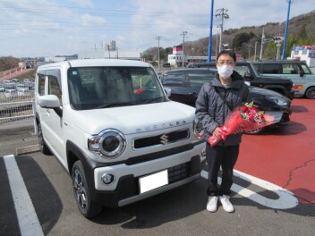 新車ハスラーご納車頂きました！！