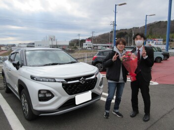 新車フロンクスご納車いただきました！！！