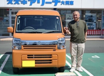 エブリイ新色納車です！