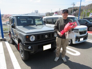 新車ジムニーご納車頂きました！