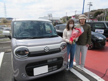 新車WRスマイルご納車頂きました(^^♪