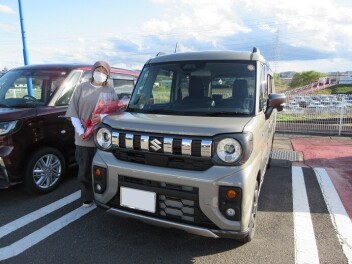 新車スペーシアギアご納車です(^^♪