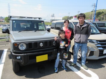 新車ジムニーご納車です！！