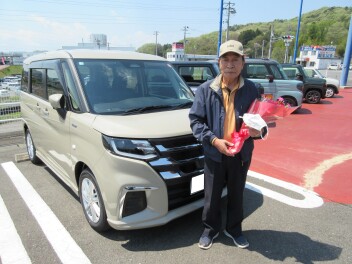 新車ソリオご納車頂きました！！
