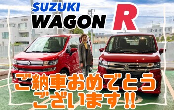 ワゴンＲをご納車させていただきました！！