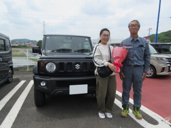 新車ジムニーシエラご納車頂きました！