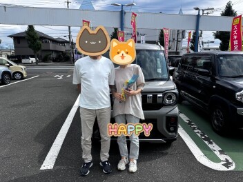 Ｉ様　ご納車おめでとうございます！