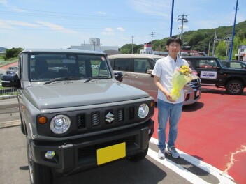 新車ジムニーご納車頂きました！