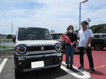 新車ハスラーご納車いただきました！