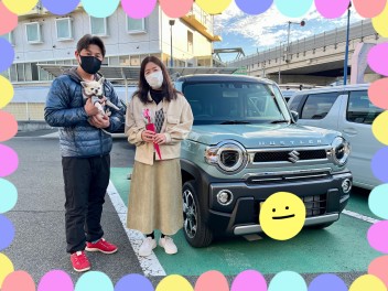 ハスラーご納車！