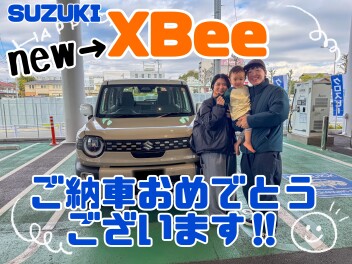 クロスビーをご納車させていただきました！