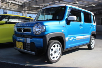 新型ハスラー　試乗車で登場！