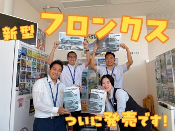 新型フロンクス発売！！！展示会のお知らせも！